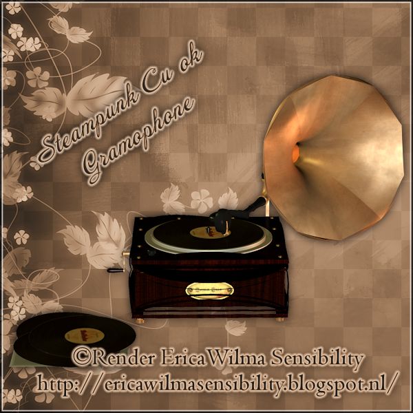 EW Steampunk Gramophone